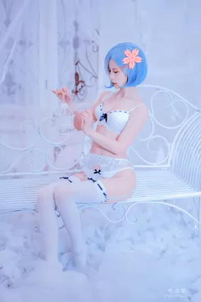 [COS福利] 美少女暈崽 - 蕾姆