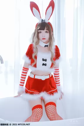 [喵糖映畫] VOL.389 紅色兔子 寫真套圖