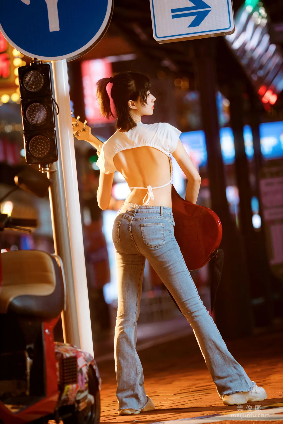[网红COSER] 萌系小姐姐木绵绵OwO - 贝斯与妹妹25