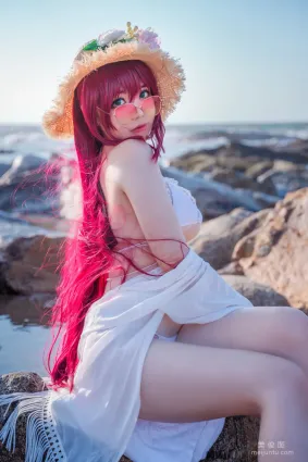 [網紅COSER] 啊日日_Ganlory - 絮庫夫泳裝