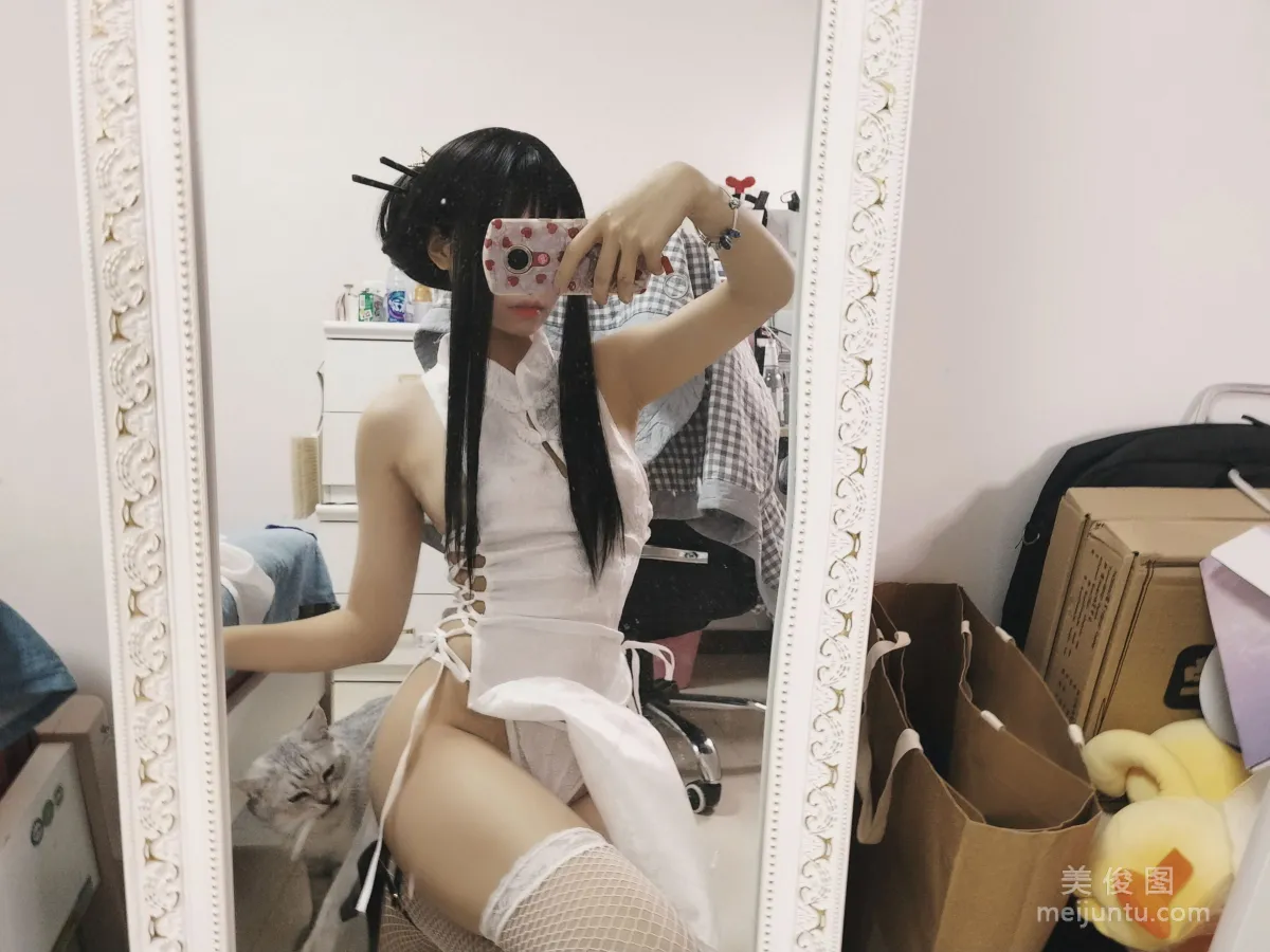 [网红COSER] 猫君君MaoJun - 绑带旗袍8