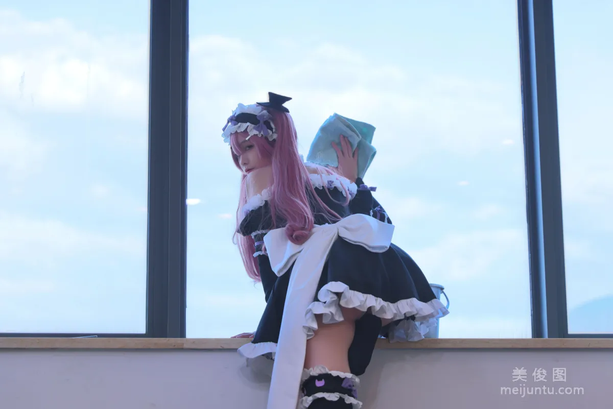 [网红COSER] 动漫博主G44不会受伤 - lade女仆5