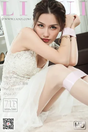 Model 甜甜《白絲婚紗美束》 [麗櫃Ligui] 寫真集