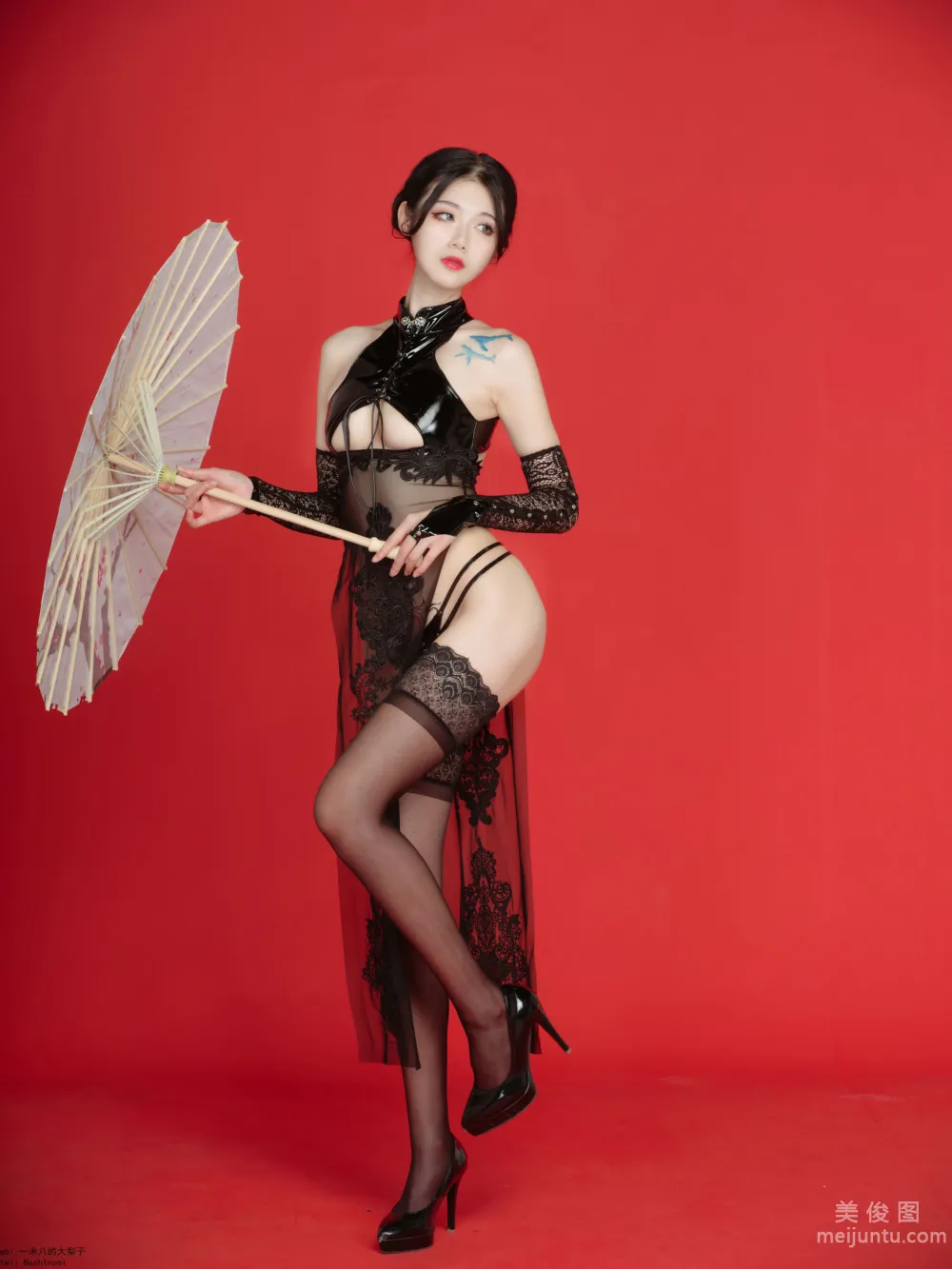 [网红COSER写真] 一米八的大梨子 - 情趣旗袍4