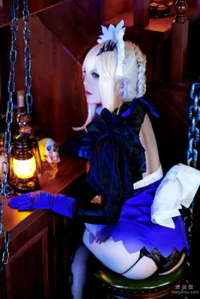 [網紅COSER寫真] 半半子 - LancerAlter Maid 套圖