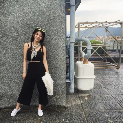 超美混血兒Tia 側面運動照激似小昆淩