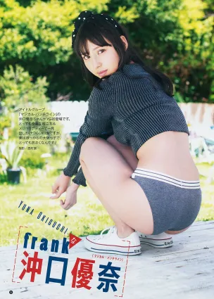 沖口優奈- 2018年週プレNEWS寫真