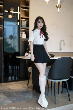绯月櫻深圳旅拍 清純的JK制服