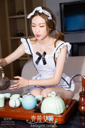 [KeLaGirls克拉女神] 2020.03.06《女仆の功夫茶》芊芊