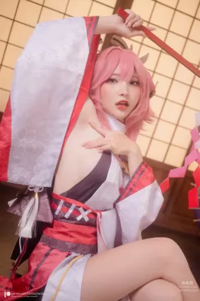 Tier 1 Yae Miko-factory小丁Patreon VIP寫真