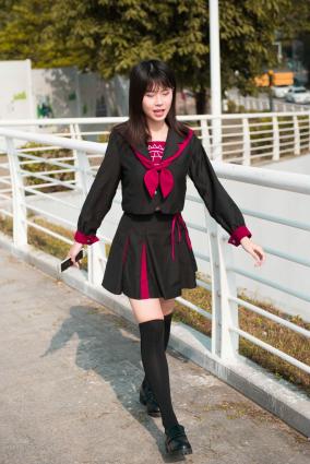 [魔鏡街拍] 141 活力美術生JK美少女 